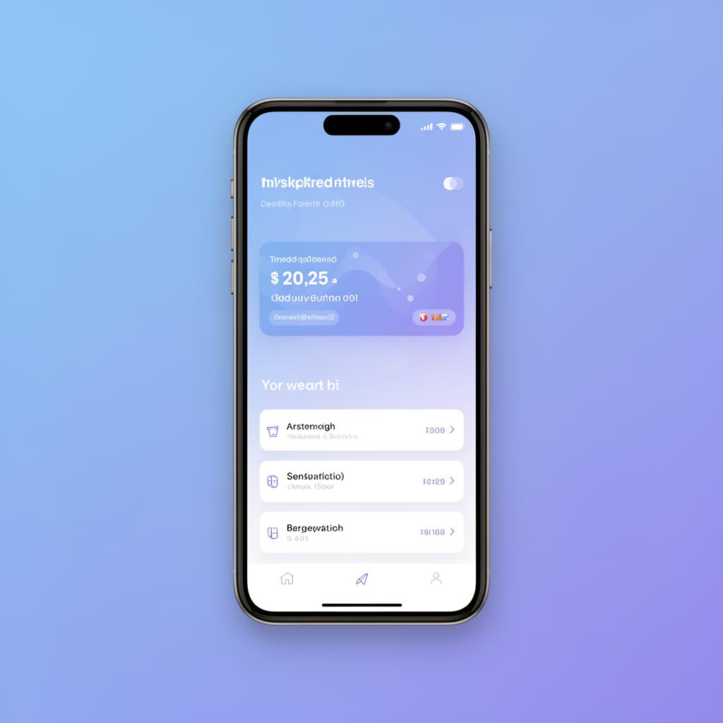 Personal finance app